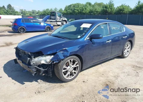 2012 Nissan Maxima 3.5 S z USA, uszkodzony, nr VIN 1N4AA5AP6CC841372